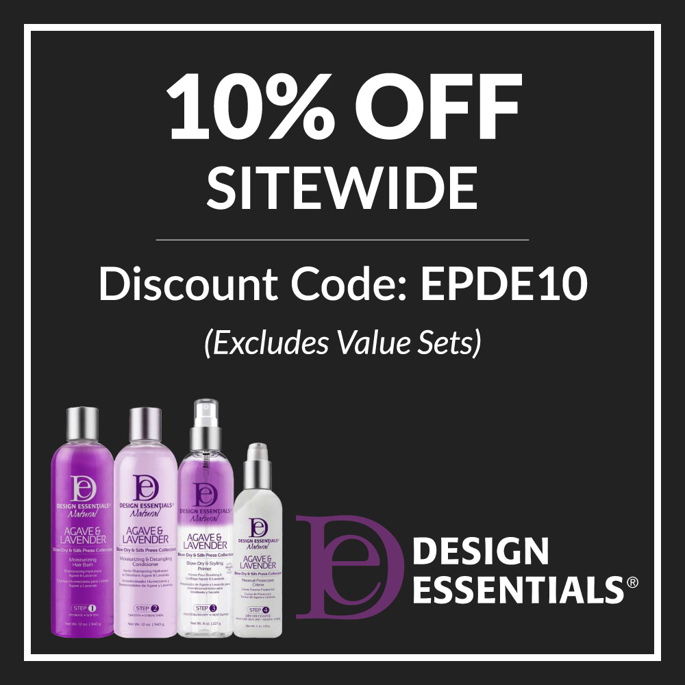 Design Essentials - 10% OFF<br>SITEWIDE<br>Discount Code: EPDE10<br>(Excludes Value Sets)
