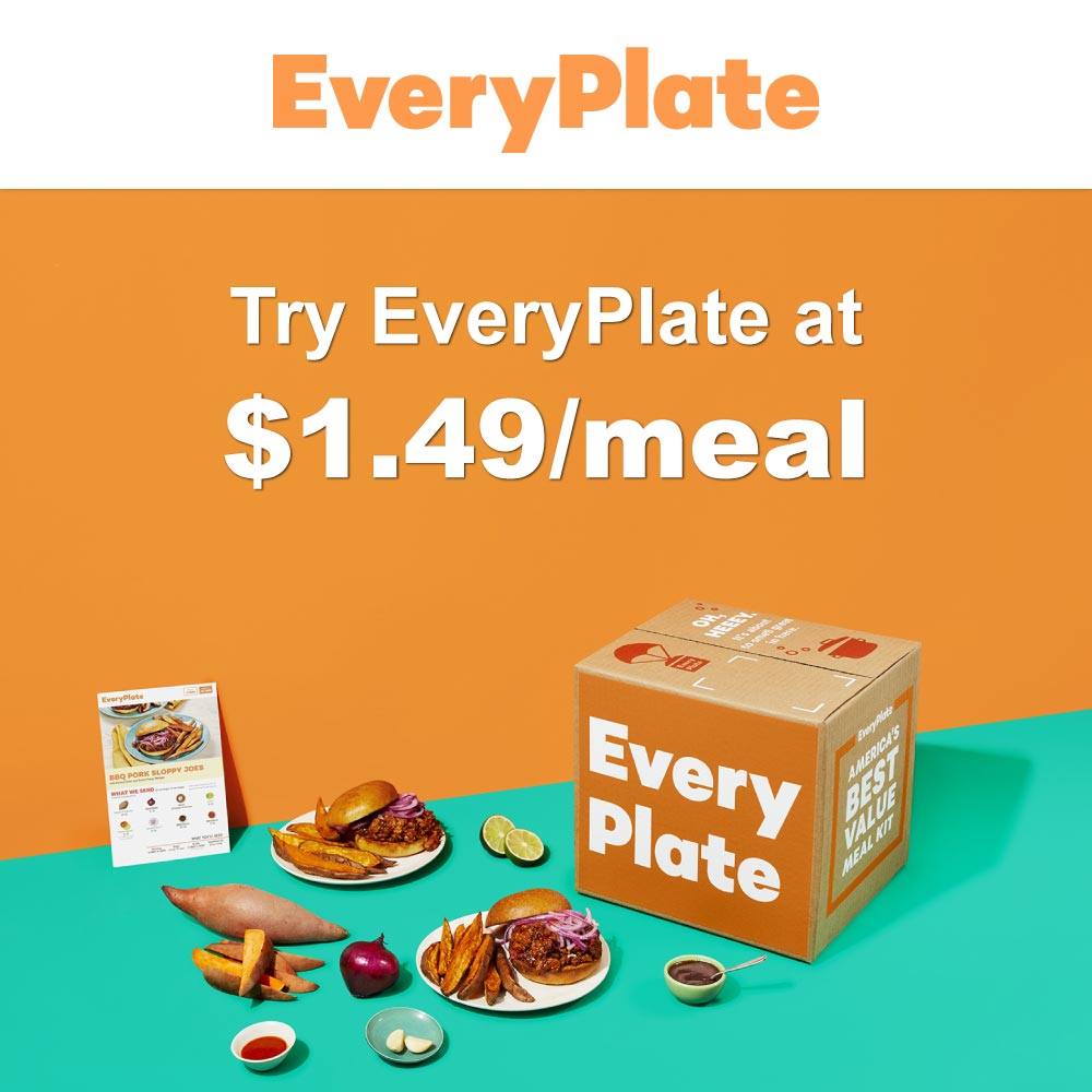 EveryPlate - Try EveryPlate at $1.49/meal