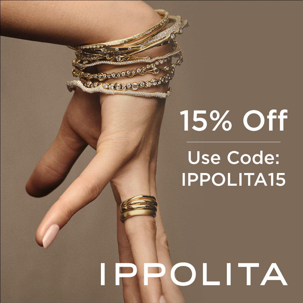 Ippolita - 15% Off
Use Code:
IPPOLITA15
