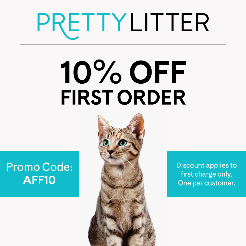 Pretty Litter - 10% OFF
FIRST ORDER
Promo Code:
AFF10
Discount applies to first charge only.
One per customer.