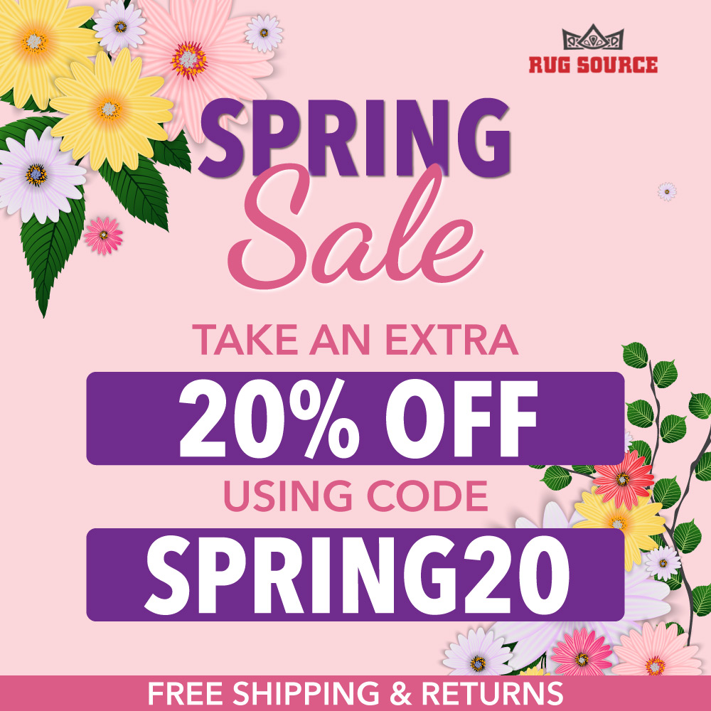 Rug Source - SPRING Sale TAKE AN EXTRA 20% OFF USING CODE SPRING20 FREE SHIPPING & RETURNS